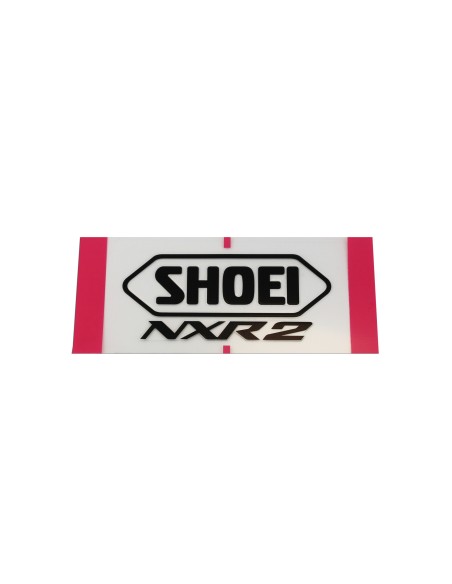 RECAMBIO SHOEI LOGO POSTERIOR NXR 2 NEGRO
