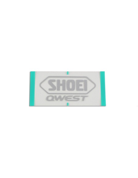 RECAMBIO SHOEI LOGO POSTERIOR QWEST GRIS MATE