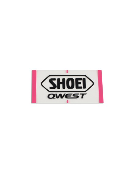 RECAMBIO SHOEI LOGO POSTERIOR QWEST NEGRO