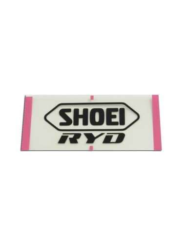 RECAMBIO SHOEI LOGO POSTERIOR RYD NEGRO