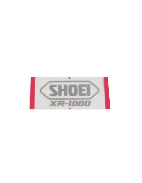 RECAMBIO SHOEI LOGO POSTERIOR XR-1000 GRIS PLATA