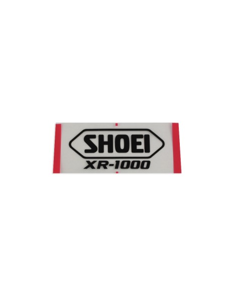 RECAMBIO SHOEI LOGO POSTERIOR XR-1000 NEGRO