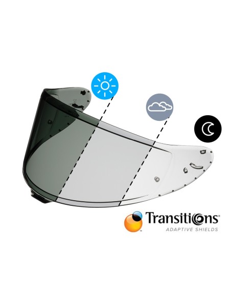 RECAMBIO SHOEI PANTALLA CWR-F2 FOTOCROMÁTICA