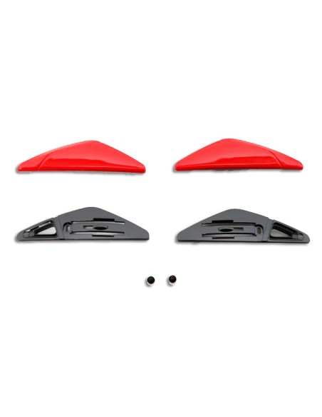 RECAMBIO SHOEI VENTILACIÓN SUPERIOR NXR ROJO