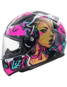 LS2 FF353 RAPID II CYBERG PURPLE CYAN-06