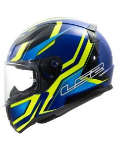 LS2 FF353 RAPID II FLITZ H-VIS YELLOW BLUE-06