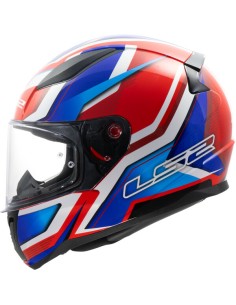 LS2 FF353 RAPID II FLITZ WHITE BLUE RED-06