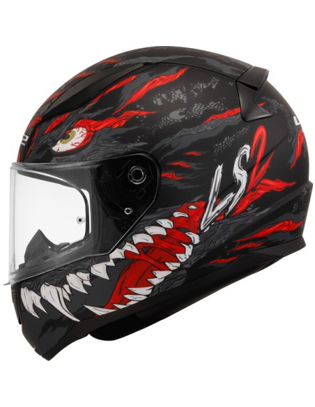 LS2 FF353 RAPID II KAIJU M.BLACK RED WHITE-06