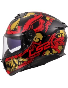 LS2 FF808 STREAM II DRAKO BLACK RED-06