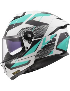 LS2 FF808 STREAM II ROAD CYAN LIGHT GREY-06