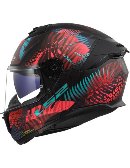 LS2 FF808 STREAM II JUNGLE M.BLACK PINK BLUE-06