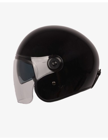 Casco BY City THE CITY BLACK SHINY