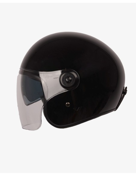 Casco BY City THE CITY BLACK SHINY