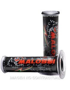 PUÑOS MALOSSI TRIBAL COLOR NEGRO  