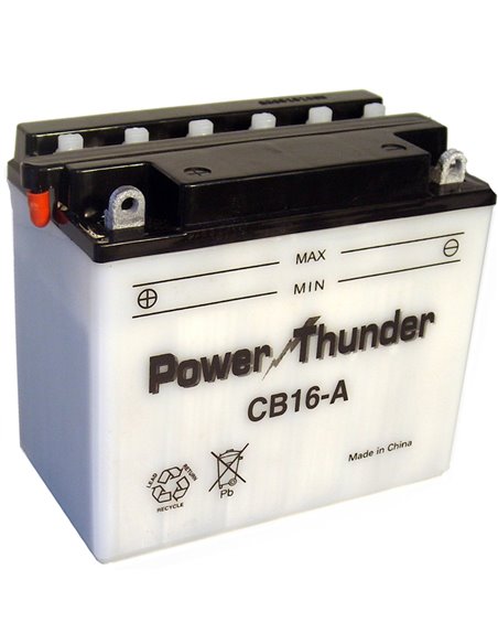 Batería Power Thunder CB16-A Convencional