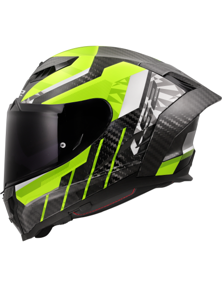 LS2 FF807 DRAGON TRAX H-VIS YELLOW