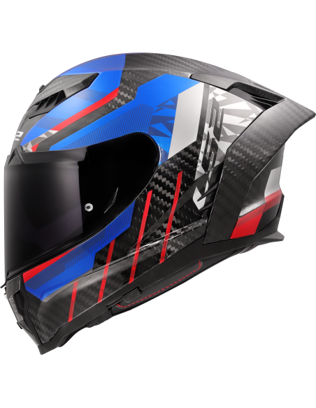 LS2 FF807 DRAGON TRAX BLUE RED