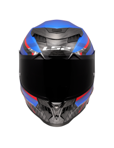 LS2 FF807 DRAGON TRAX BLUE RED 2