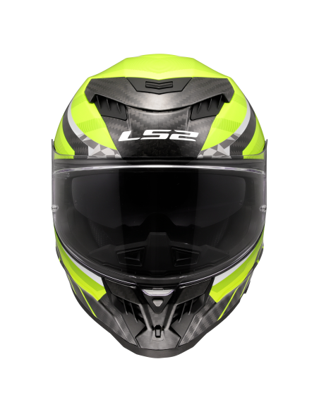 LS2 FF807 DRAGON TRAX H-VIS YELLOW