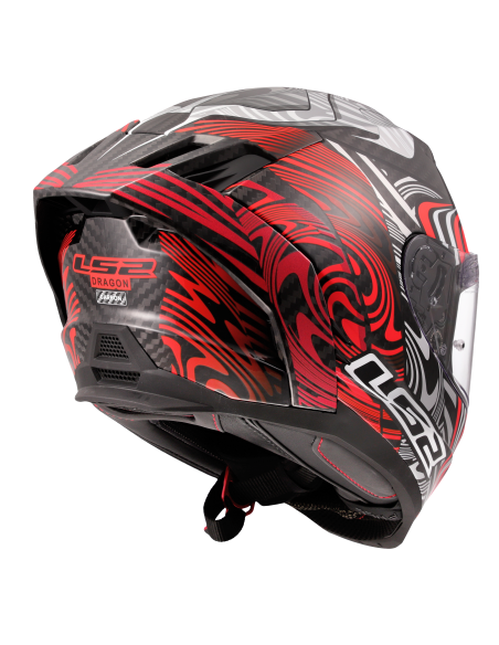 LS2 FF807 DRAGON ENTHUM RED