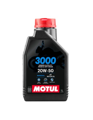MOTUL 3000 20W50 4T 1L