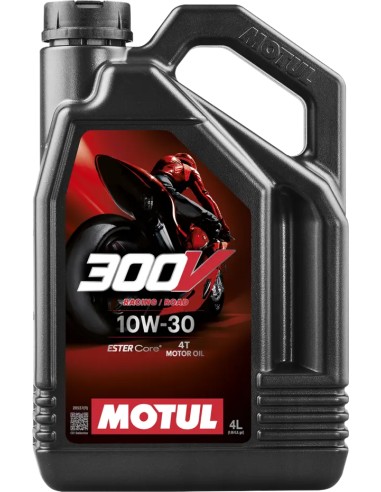 MOTUL 300V ROAD RACING 10W30 4L