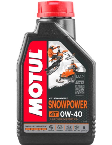 MOTUL SNOWPOWER 4T 0W40 1L