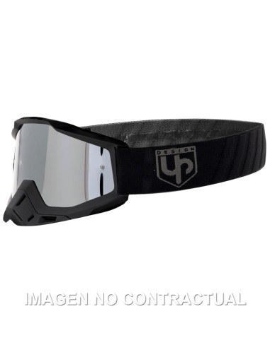 GAFAS UP DESIGN BOLD GOGGLE BLACK MIRROR LENS