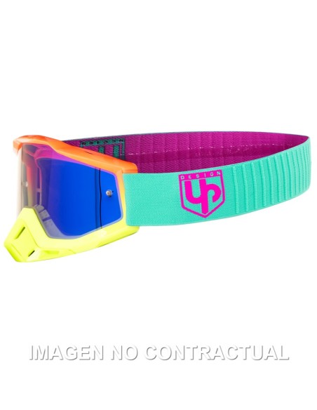 GAFAS UP DESIGN BOLD GOGGLE NEON MIRROR LENS