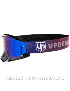 GAFAS UP DESIGN BOLD GOGGLE PATERN MIRROR LENS