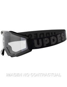 GAFAS UP DESIGN DYNAMITE GOGGLE BLACK CLEAR LENS