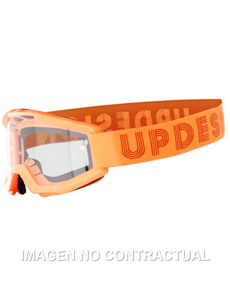 GAFAS UP DESIGN DYNAMITE GOGGLE ORANGE CLEAR LENS