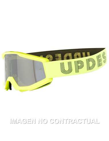 GAFAS UP DESIGN DYNAMITE GOGGLE NEON YELLOW MIRROR LENS