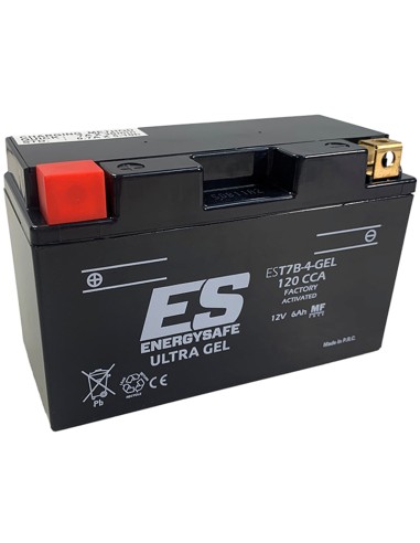 BATERÍA ENERGYSAFE EST7B-4 GEL PRECARGADA