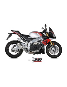 MIVV SLIP-ON MK3 ST. STEEL APRILIA TUONO V4 1100 2018-20