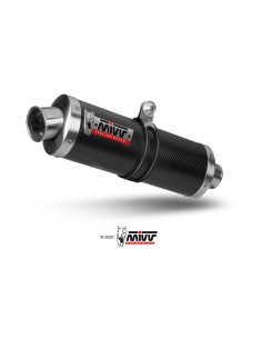 MIVV SLIP-ON OVAL CARBONO SUZUKI GSF 600 BANDIT 2000-04