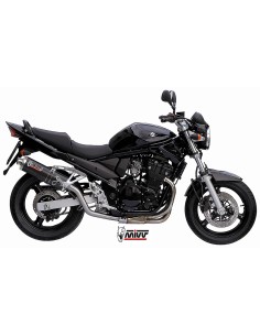MIVV SLIP-ON OVAL CARBONO SUZUKI GSF 650 BANDIT 2005-06