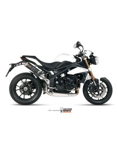 MIVV 2 SLIP-ON GP CARBON TRIUMPH SPEED TRIPLE 2011-15