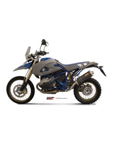 MIVV SLIP-ON OVAL CARBONO BMW HP2 ENDURO 2005-09