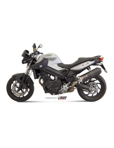MIVV SLIP-ON OVAL CARBONO CON TAPA CARBONO BMW F 800 R / GT 2009-20