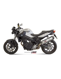 MIVV SLIP-ON OVAL TITAN CON TAPA CARBONO BMW F 800 R / GT 2009-20