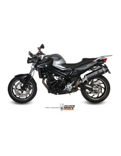 MIVV SLIP-ON SPEED EDGE BLACK BMW F 800 R / GT 2009-20