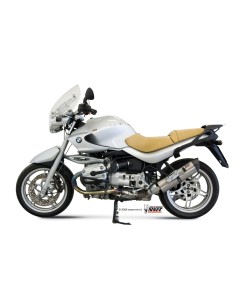 MIVV SLIP-ON SUONO ST. STEEL CON TAPA CARBONO BMW R 1150 R 2000-06