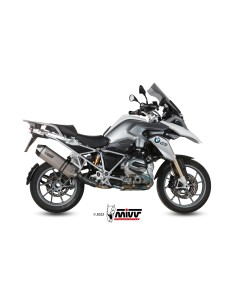 MIVV SLIP-ON SPEED EDGE TITAN CON TAPA CARBONO BMW R 1200 GS / ADVENTURE 2013-18
