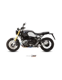 MIVV SLIP-ON SUONO ST. STEEL CON TAPA CARBONO BMW R NINE T 2014-23