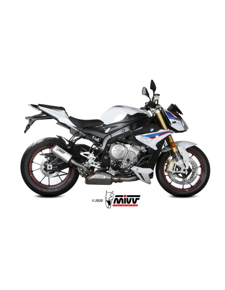 MIVV SLIP-ON MK3 ST. STEEL BMW S 1000 R 2017-20
