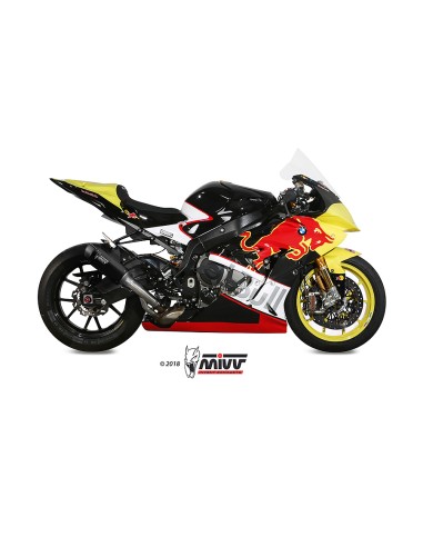 MIVV SLIP-ON GP PRO BLACK BMW S 1000 RR 2017-18