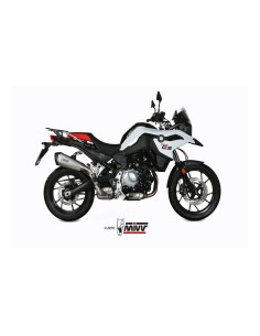 MIVV SLIP-ON DELTA RACE ST. STEEL BMW F 750 GS / F 850 GS 2018-24