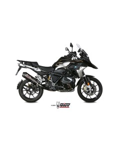 MIVV SLIP-ON OVAL CARBONO CON TAPA CARBONO BMW R 1250 GS / ADVENTURE 2019-23