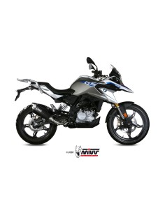 MIVV FULL SYSTEM 1X1 DELTA RACE BLACK BMW G 310 GS 2017-24
